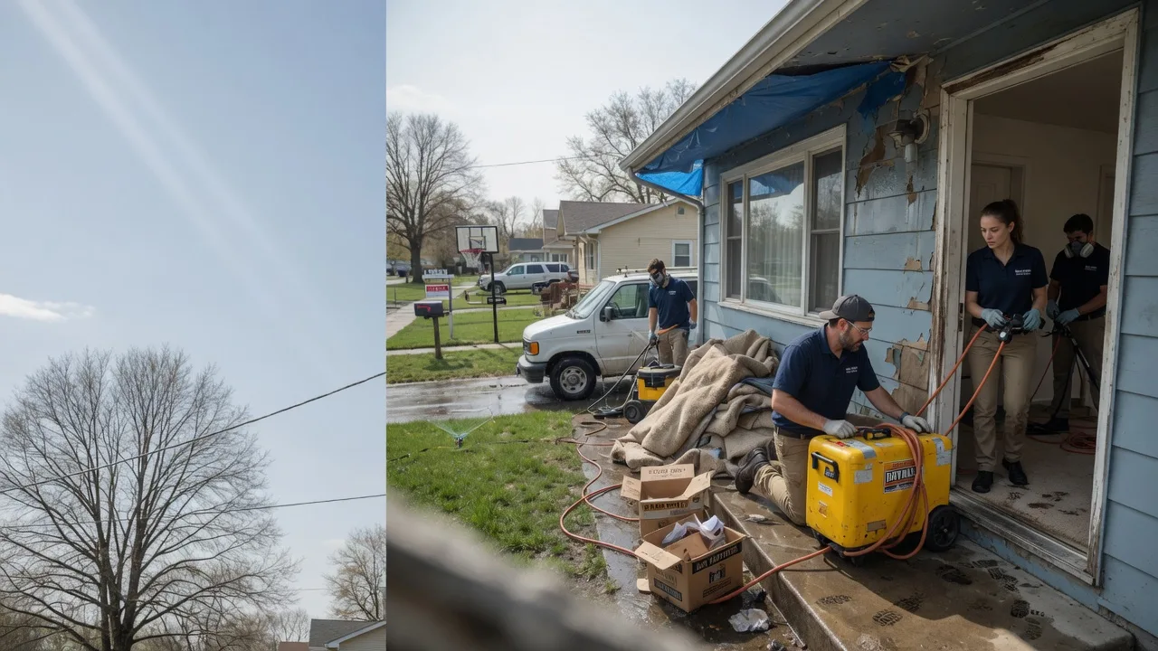 Basement Flood Cleanup in Waynesfield, OH near me